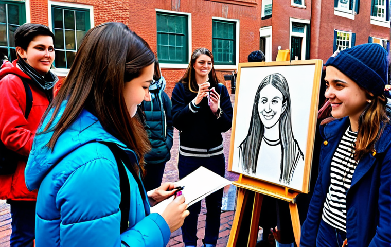 거리공연 장소 추천 - Brooklyn Bridge Performance**

"A street musician playing an acoustic guitar on the Brooklyn Bridge ...